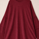 Le t-shirt basic  - bordeau