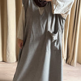 La robe chasuble - laine