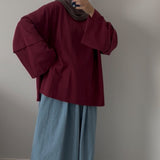 TSHIRT BASIC - BORDEAUX