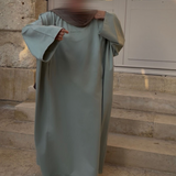 Basic dress - vert d’eau