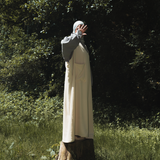 La robe chasuble - greige