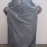 La robe chasuble - gris