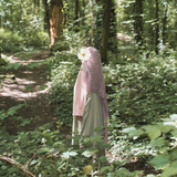 La robe chasuble - pistache