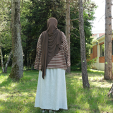 La jupe éponge - grise