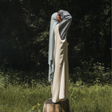 La robe chasuble - greige