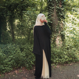 La tunique camélia - noir
