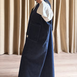 La robe chasuble - Jean Dark blue