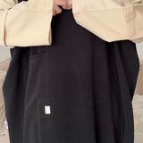 La robe chasuble - noir