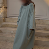Basic dress - vert d’eau