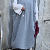 La robe chasuble - gris