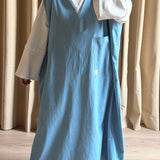 La robe chasuble - Jean soft blue