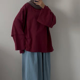 TSHIRT BASIC - BORDEAUX