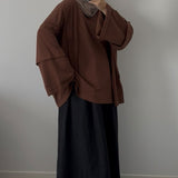 TSHIRT BASIC - MARRON
