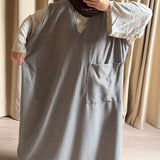 La robe chasuble - laine