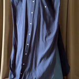 La tunique chemise - bleu jean