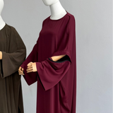 Manchette large "basic"  - Dark burgundy