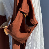 Manchette large "basic"  - Terracotta