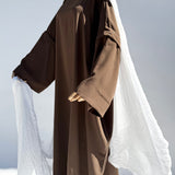 Base abaya - Chocolate