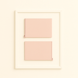 Manchette large "basic"  - Blush Pink