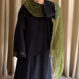 Fluffy hijab - kaki