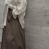 La chemise oversize - Blanc