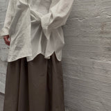 La chemise oversize - Blanc