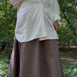 La chemise oversize - Blanc